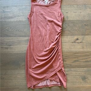 Leith Sleeveless Rust Dress